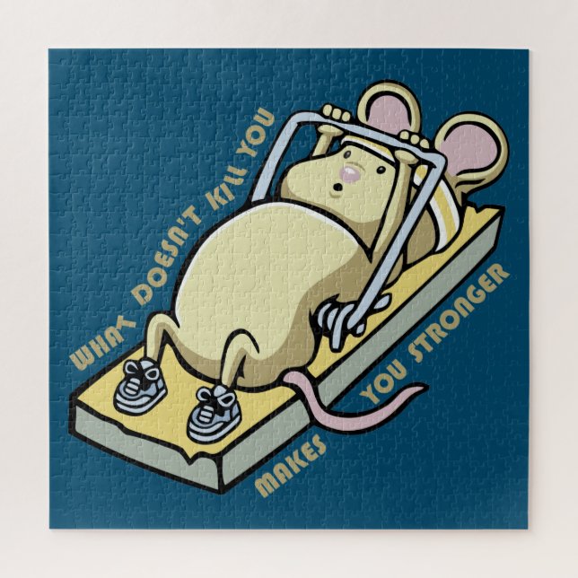 Puzzle Lo que no te mata te hace más fuerte (Vertical)