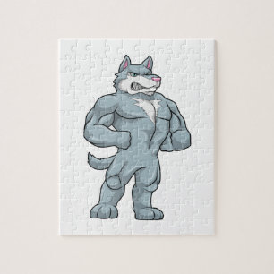 Puzzle Lobo como el caso de Bodybuilder