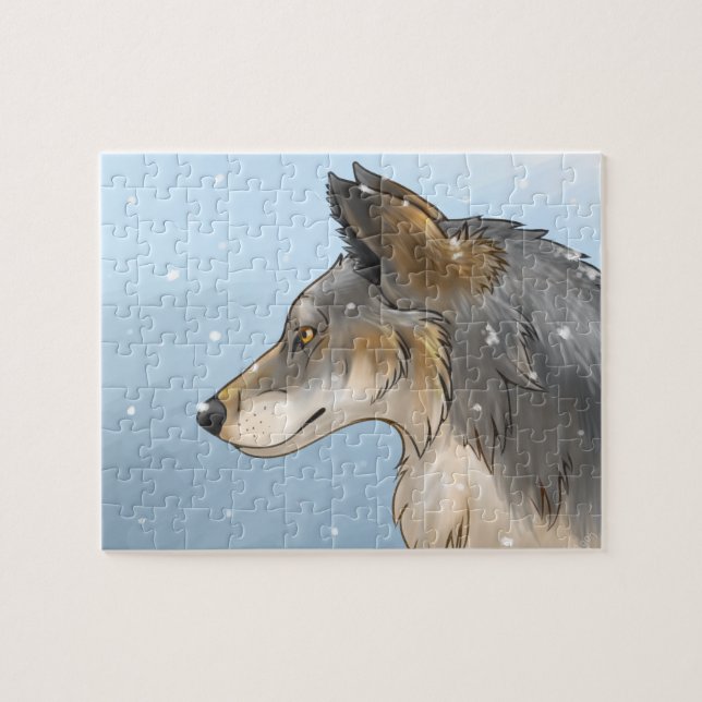 Puzzle Lobo del Noroeste (Horizontal)