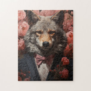 Puzzle Lobo elegante