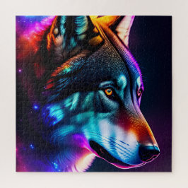 Puzzle Lobo Impresionante