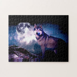Puzzle Lobo lunar