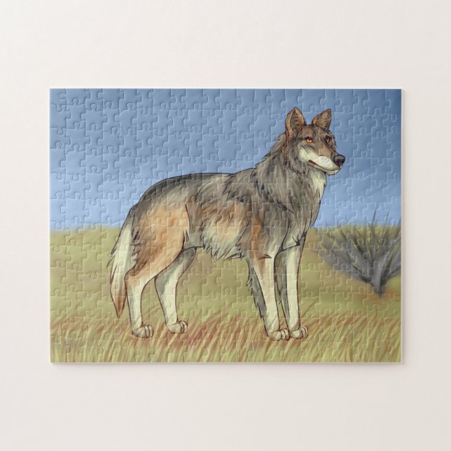 Puzzle Lobo mexicano (Horizontal)