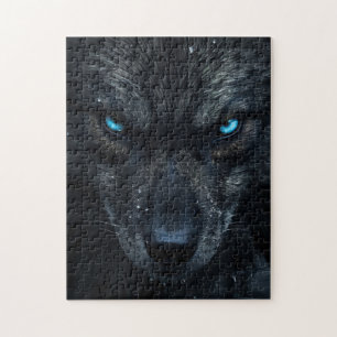 Puzzle Lobo negro