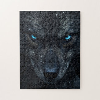 Puzzle Lobo negro