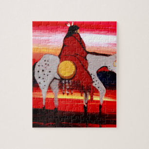 Puzzle Lobo solitario