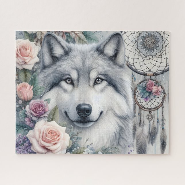 Puzzle Lobo Soñador (Horizontal)