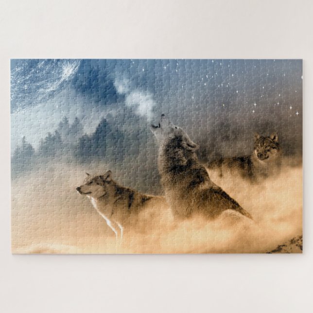Puzzle Lobos (Horizontal)