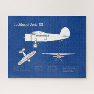 Puzzle Lockheed Vega 5B - Planes de avión ABD