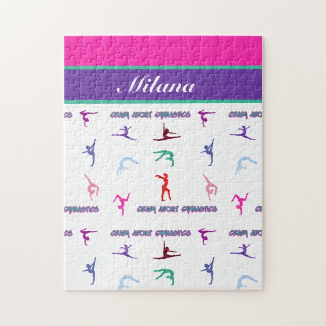 Puzzle Loco por la gimnasia (Vertical)