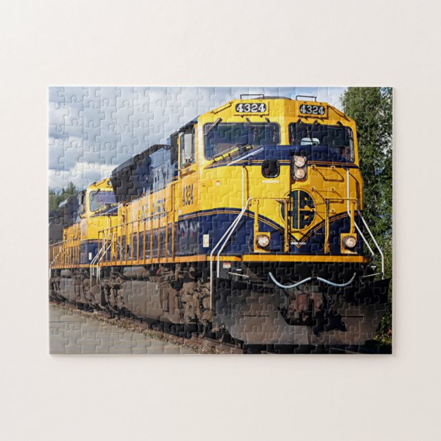 Puzzle Locomotora de la locomotora del ferrocarril de Ala (Horizontal)