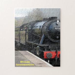 Puzzle Locomotora de Vapor