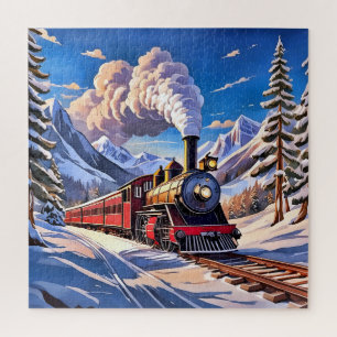 Puzzle Locomotora de vapor