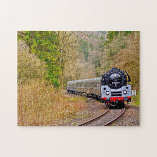 Puzzle Locomotora de vapor Maine.