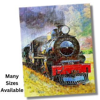 Puzzle Locomotora del motor del tren de vapor 778 rompeca