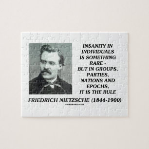Puzzle Locura En Los Individuos Algo Raro Nietzsche