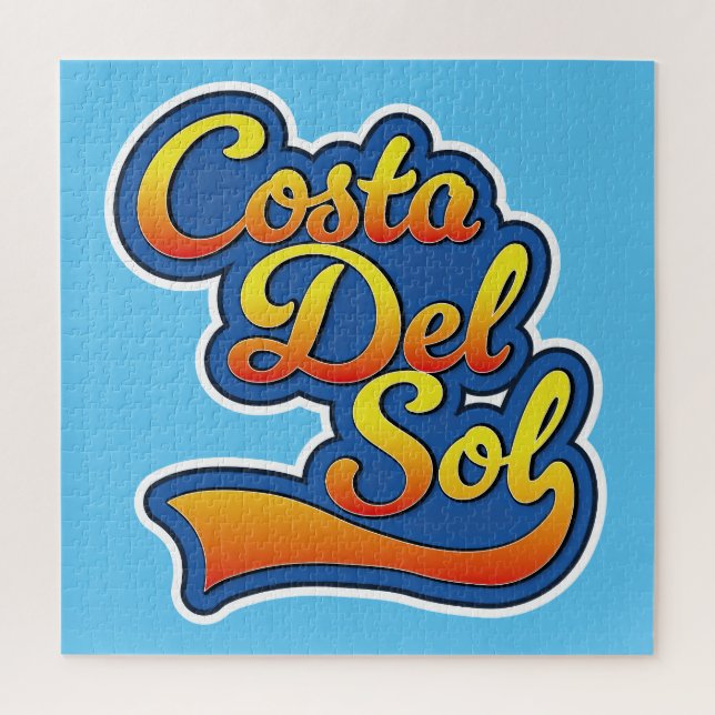 Puzzle Logo de Costa del Sol (Vertical)