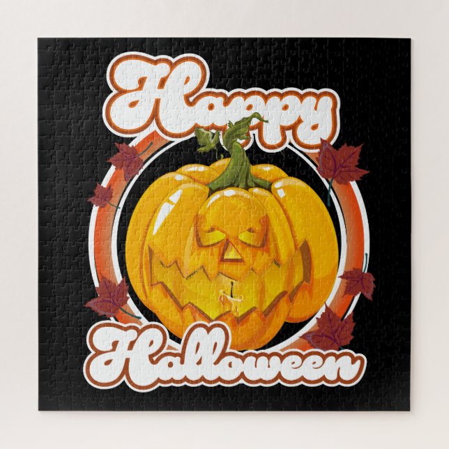 Puzzle Logo de Halloween (Vertical)
