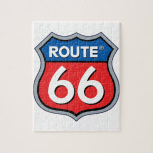 Puzzle Logo de la ruta 66