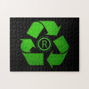 Puzzle Logo de reciclaje de Shirley Taylor