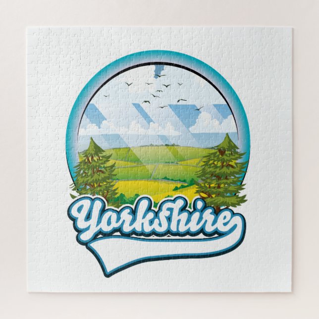 Puzzle Logo de Yorkshire Travel (Vertical)