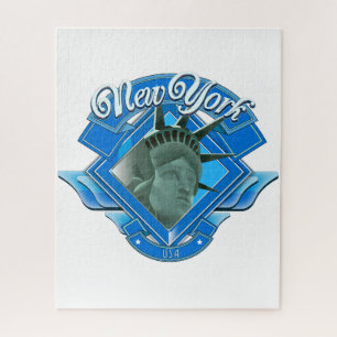 Puzzle Logo vintage de New York Liberty