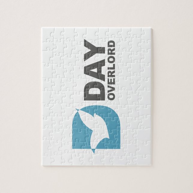 Puzzle Logotipo D-Day Overlord perfil (Vertical)