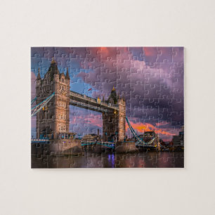 Puzzle Logotipo de ciudad y personalizado Funda para port