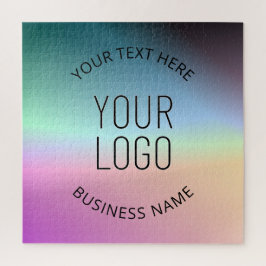 Puzzle Logotipo de envío | Colores de degradado cambiante