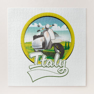 Puzzle logotipo de Italy Scooter Travel