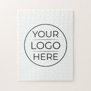 Puzzle Logotipo de Marca de Negocios Moderna