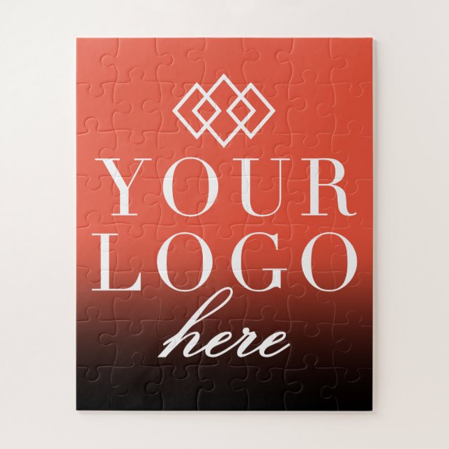 Puzzle Logotipo de personalizado (Vertical)