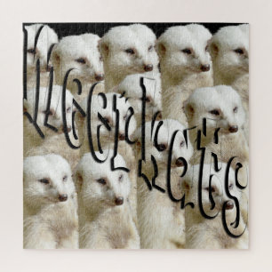 Puzzle Logotipo del ejército de Meerkat,