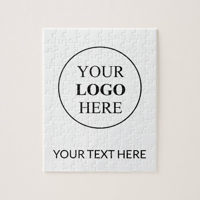 Puzzle Logotipo promocional personalizado - Sin pedido mí (Vertical)