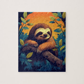 Puzzle Logrando Chillout Sloth