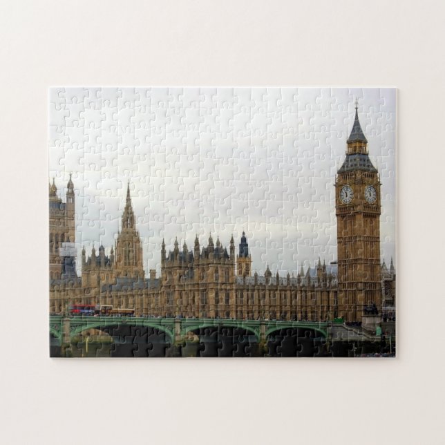 Puzzle London - Big Ben - Westminster - 11x14 - 252 pcs. (Horizontal)