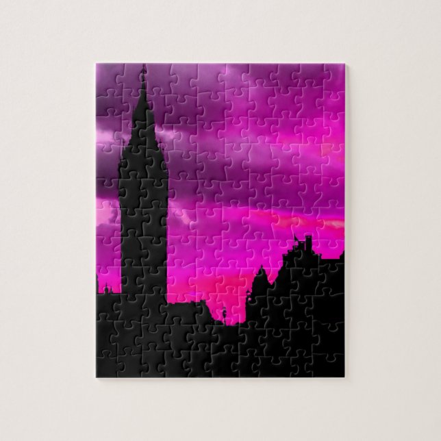 Puzzle London City Sunset (Vertical)
