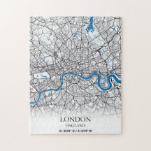 Londres Inglaterra Reino Unido Mapa de la Ciudad V