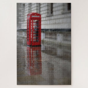 Puzzle Londres que llama - caja roja del teléfono - 20x3