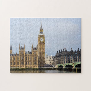 Puzzle Londres y Big Ben Clock, Westminster/Inglaterra