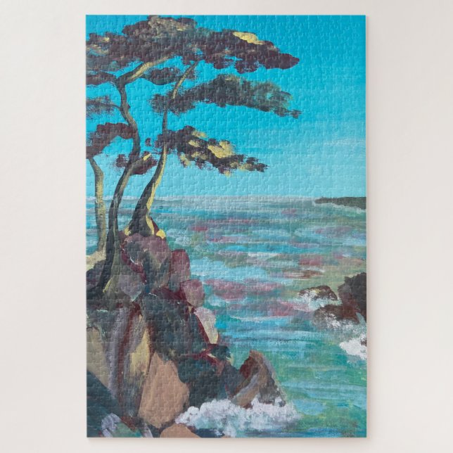Puzzle Lone Cypress (Vertical)