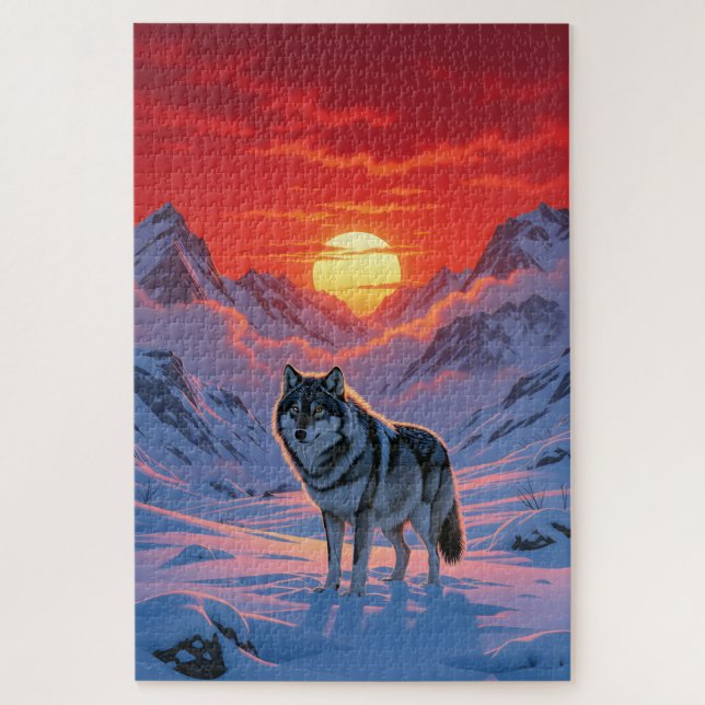 Puzzle Lone Wolf (Vertical)