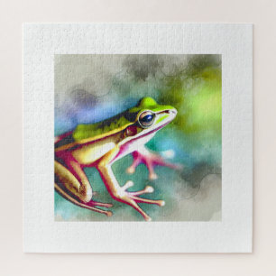 Puzzle Long legged frog 100924AREF149 - Watercolor