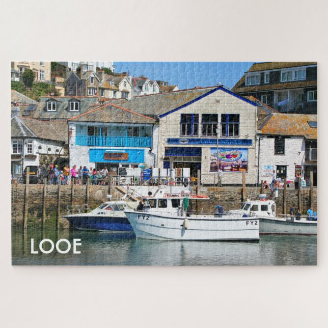 Puzzle Looe: Cornwall, Inglaterra (Horizontal)