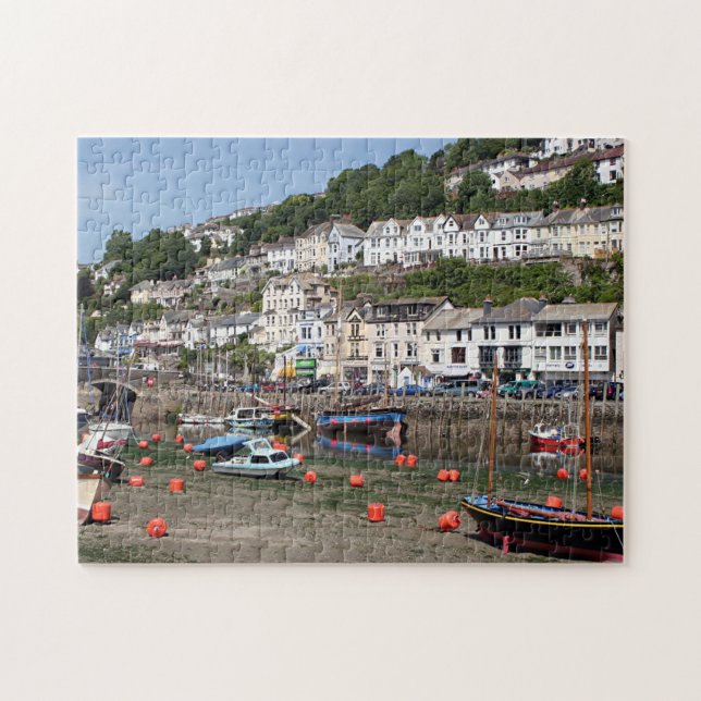 Puzzle Looe, Cornwall, Inglaterra, Reino Unido (Horizontal)