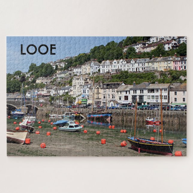 Puzzle Looe: Cornwall, Inglaterra, Reino Unido (Horizontal)