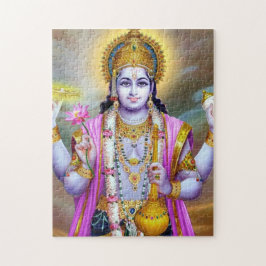 Puzzle Lord Vishnu Floral Bella Artes