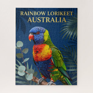 Puzzle 🦜 Loriquito Arcoíris Australia Ave Tropical