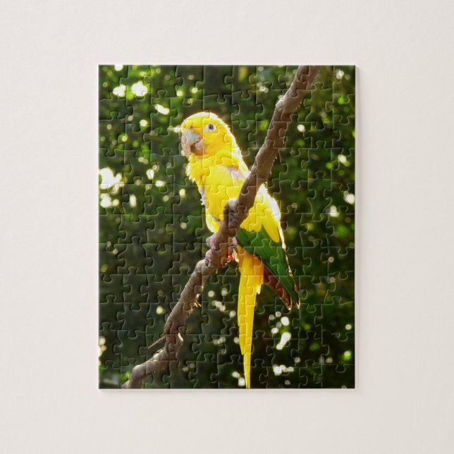 Puzzle Loro amarillo (Vertical)