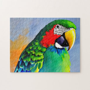 Puzzle Loro colorido